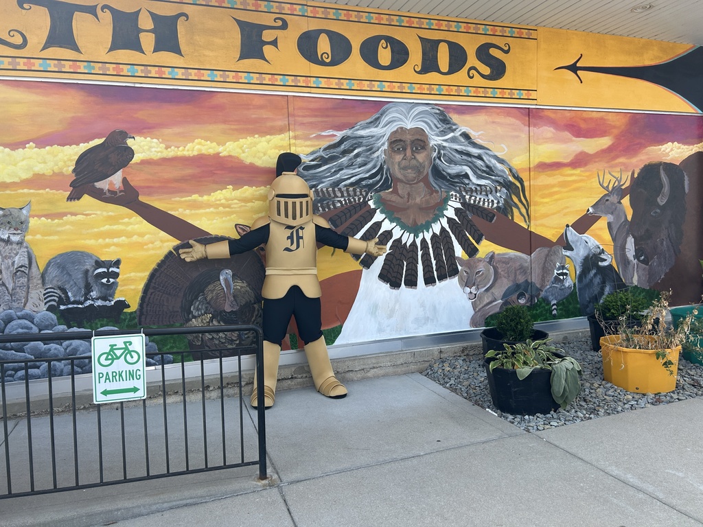 Knightro at Earth Mother