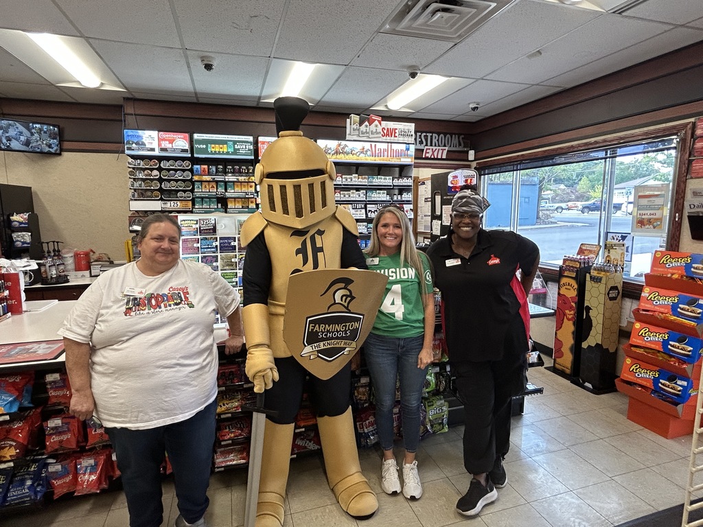 Knightro at Casey's
