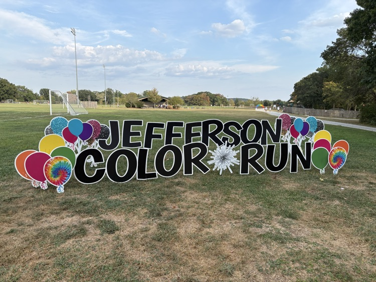 Jefferson Elementary Color Run 2025