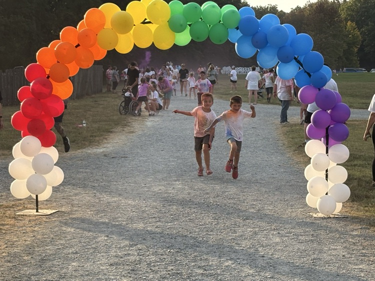 Jefferson Elementary Color Run 2025