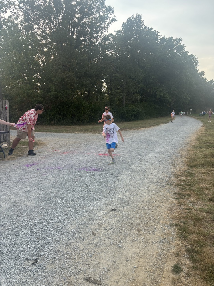Jefferson Elementary Color Run 2025