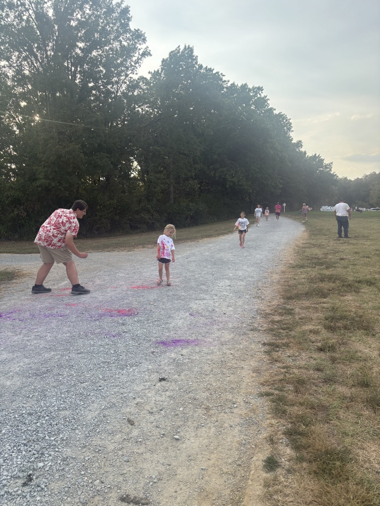 Jefferson Elementary Color Run 2025