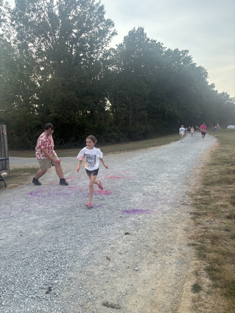 Jefferson Elementary Color Run 2025
