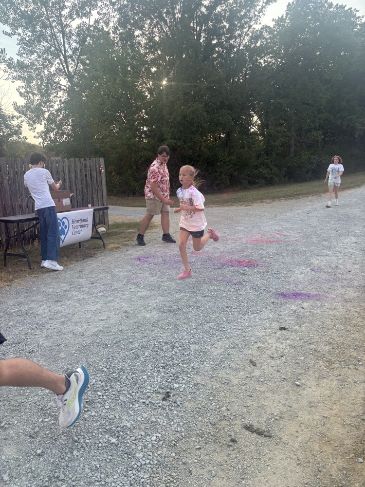 Jefferson Elementary Color Run 2025