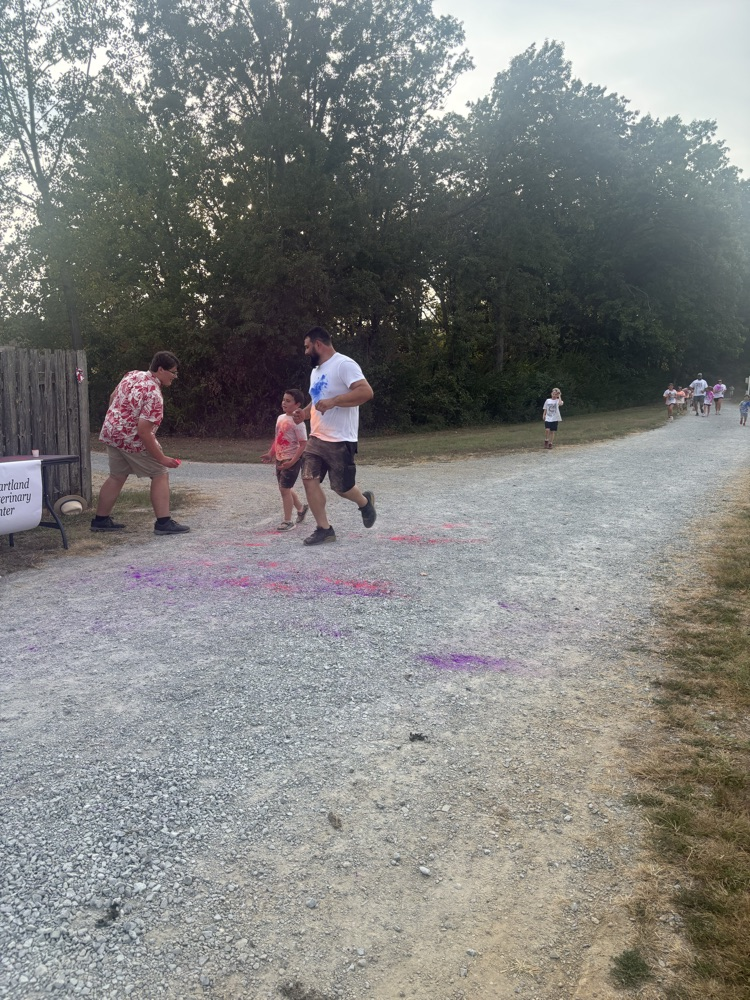 Jefferson Elementary Color Run 2025