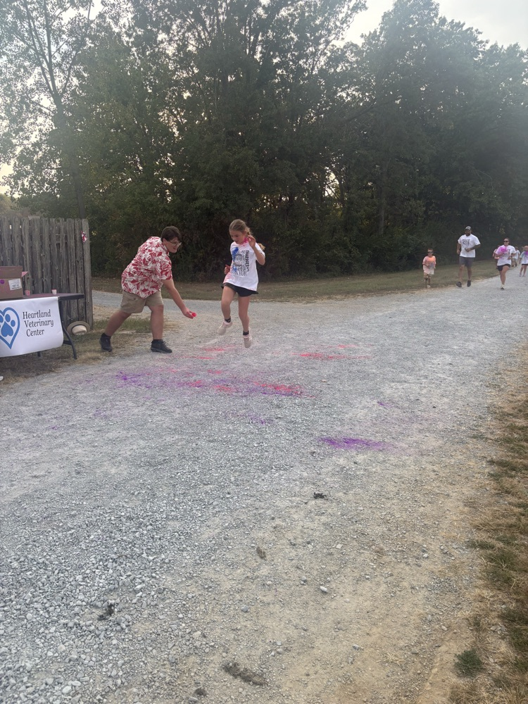 Jefferson Elementary Color Run 2025