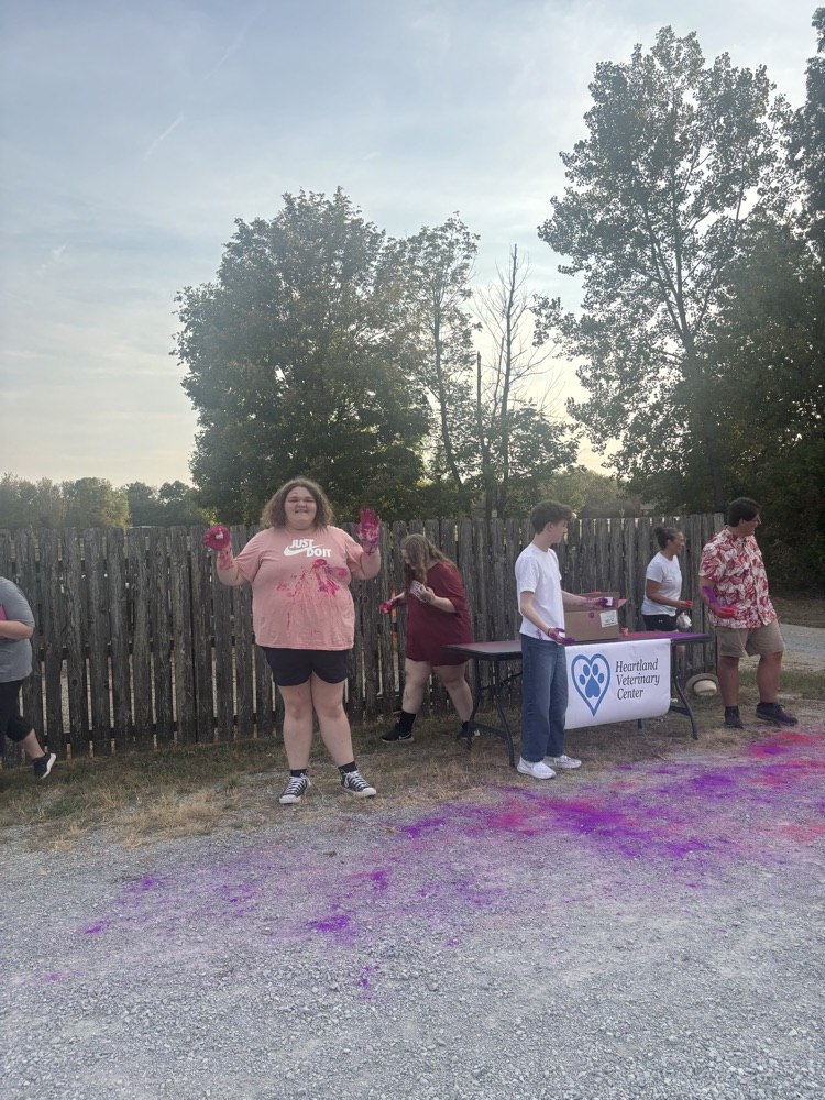 Jefferson Elementary Color Run 2025 🩷🩵💚💛💜🧡❤️💙