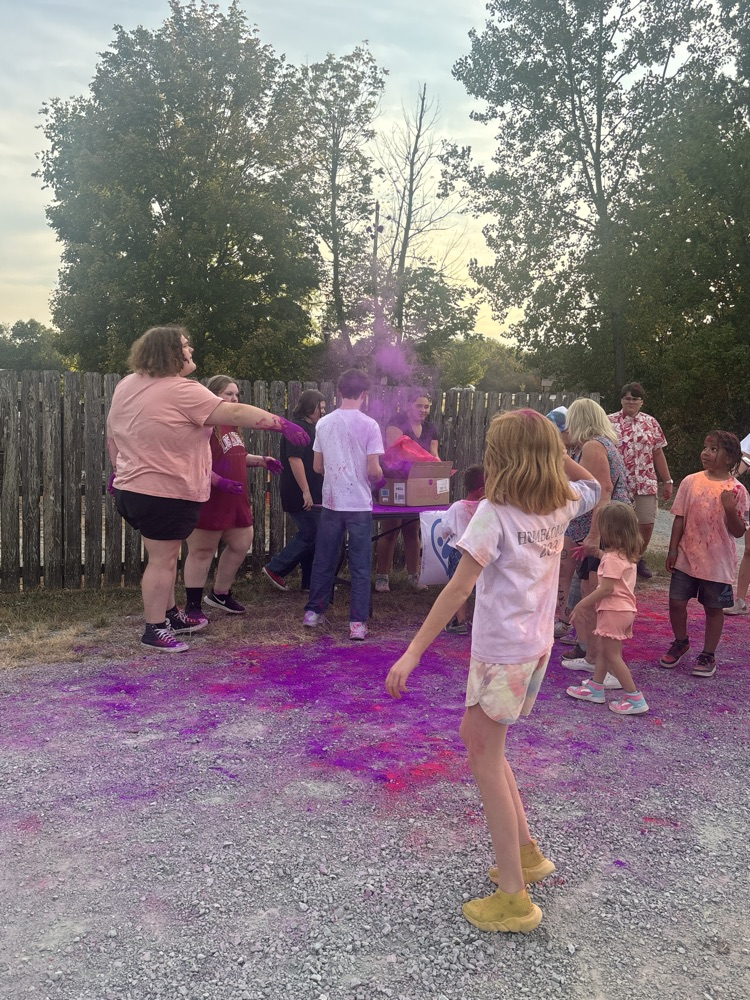 Jefferson Elementary Color Run 2025 🩷🩵💚💛💜🧡❤️💙