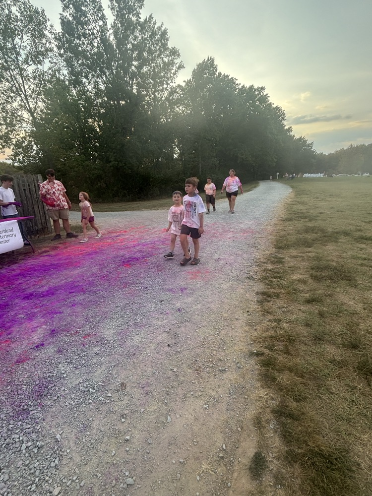 Jefferson Elementary Color Run 2025 🩷🩵💚💛💜🧡❤️💙