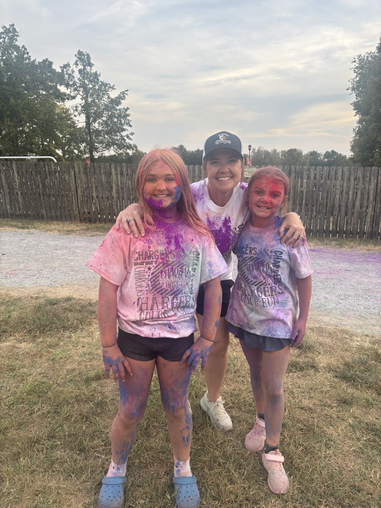 Jefferson Elementary Color Run 2025 🩷🩵💚💛💜🧡❤️💙