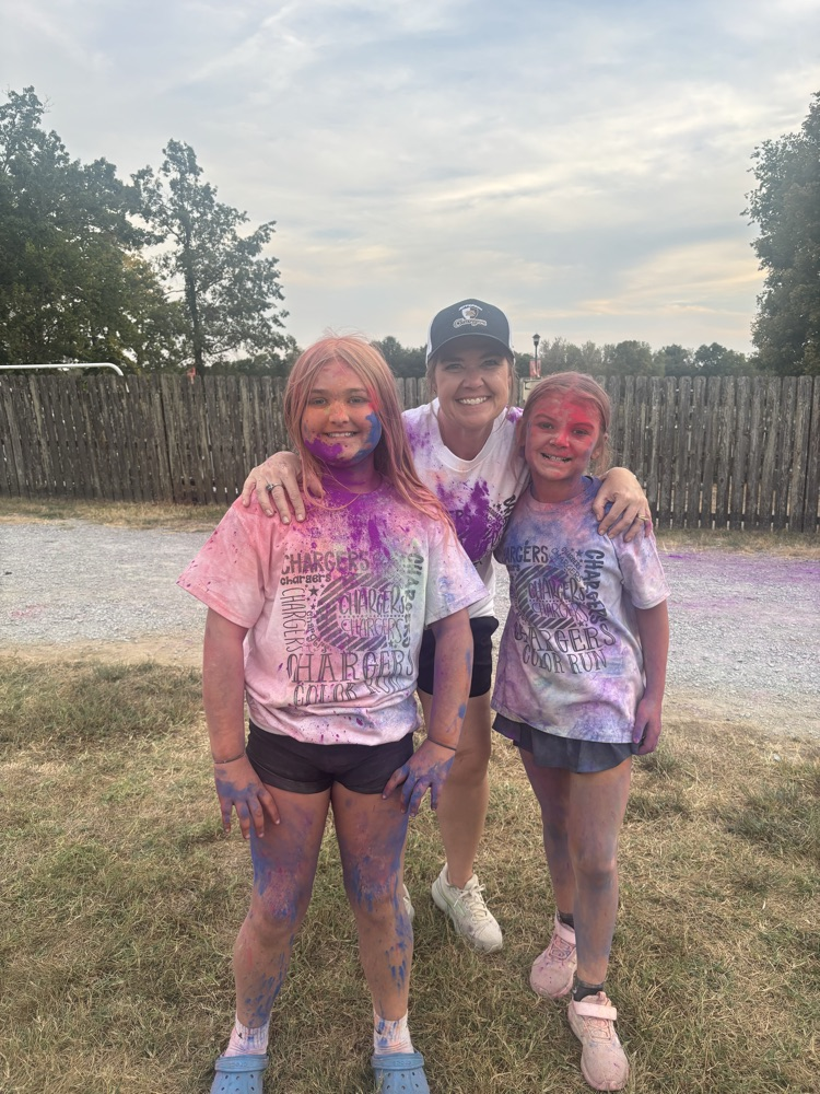 Jefferson Elementary Color Run 2025 🩷🩵💚💛💜🧡❤️💙