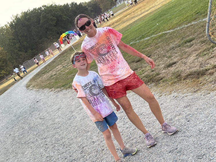 Jefferson Elementary Color Run 2025 🩷🩵💚💛💜🧡❤️💙
