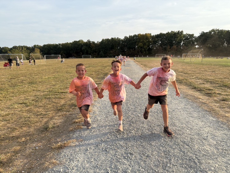 Jefferson Elementary Color Run 2025 🩷🩵💚💛💜🧡❤️💙
