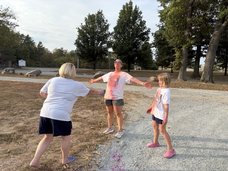 Jefferson Elementary Color Run 2025 🩷🩵💚💛💜🧡❤️💙