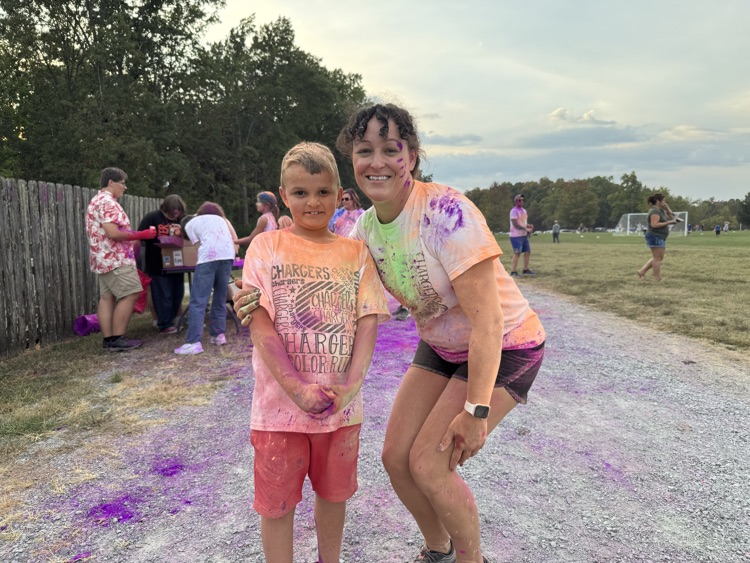 Jefferson Elementary Color Run 2025 🩷🩵💚💛💜🧡❤️💙