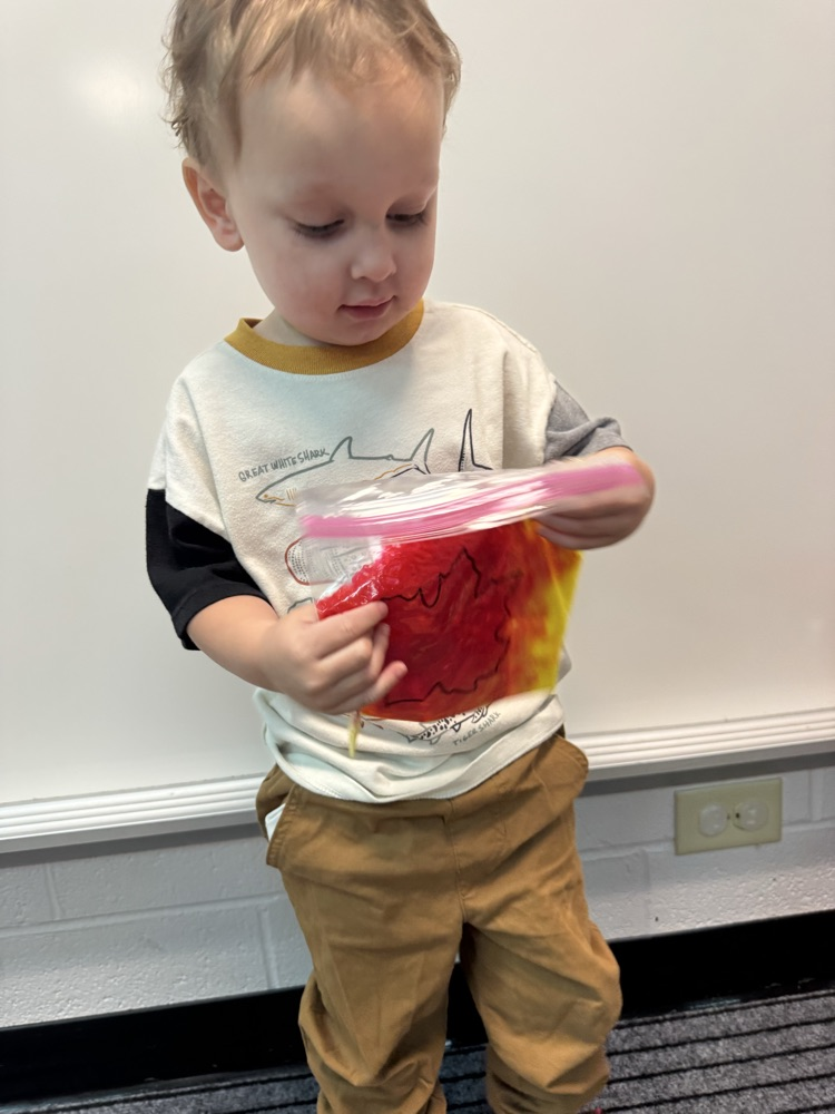 Prek fall leaves sensory activity