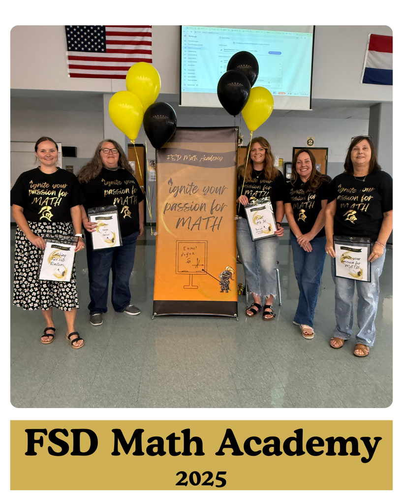Math Academy participants next to the ignite your passion for math sign