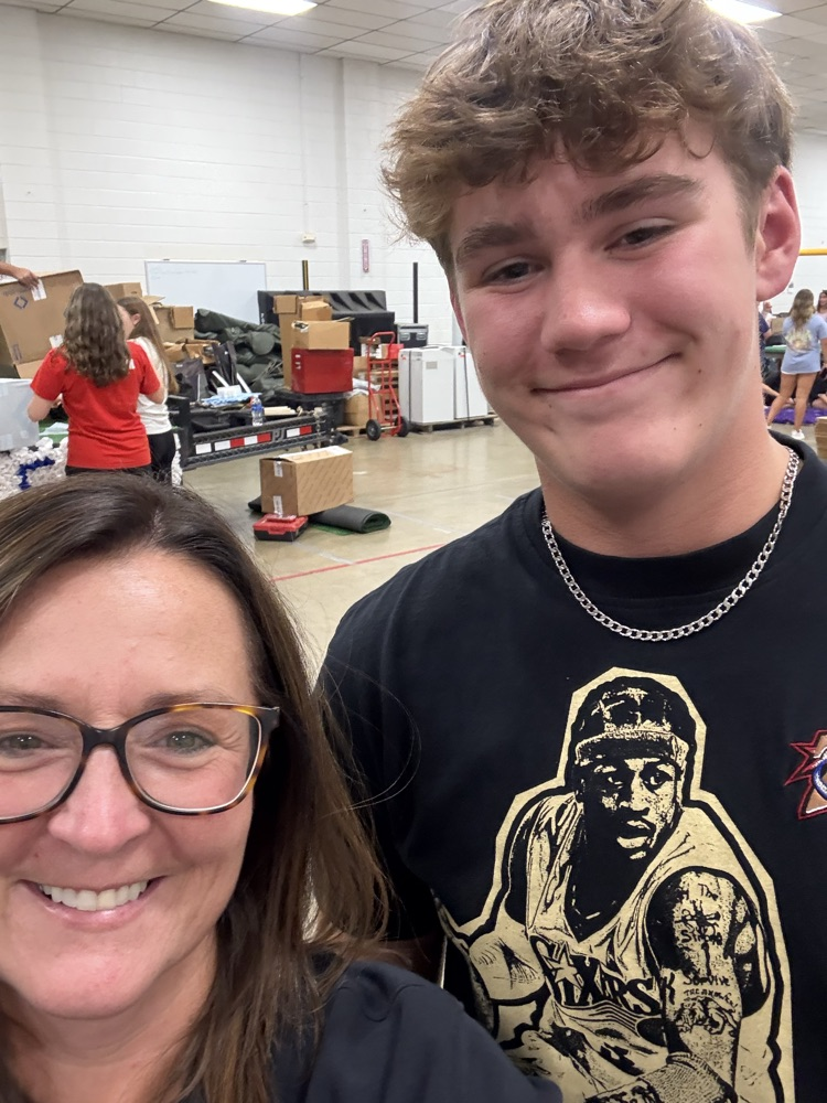 float building selfie