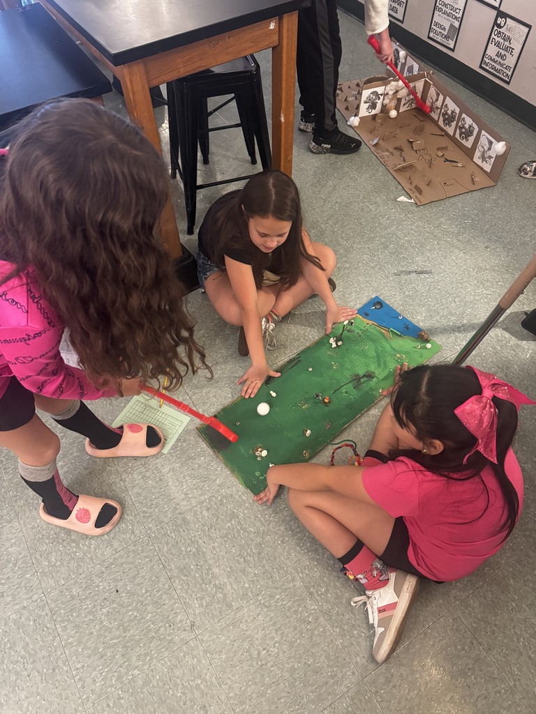 students working in a group on a project