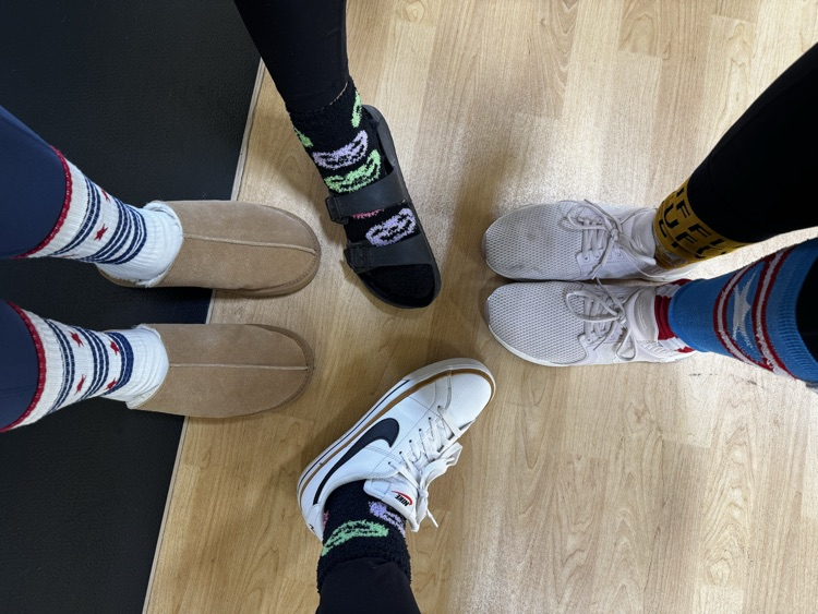 Students dressed in Spirit wear