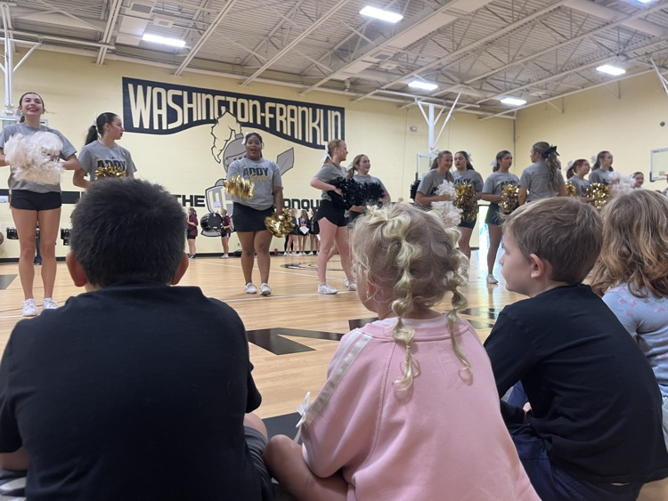 students during the assembly