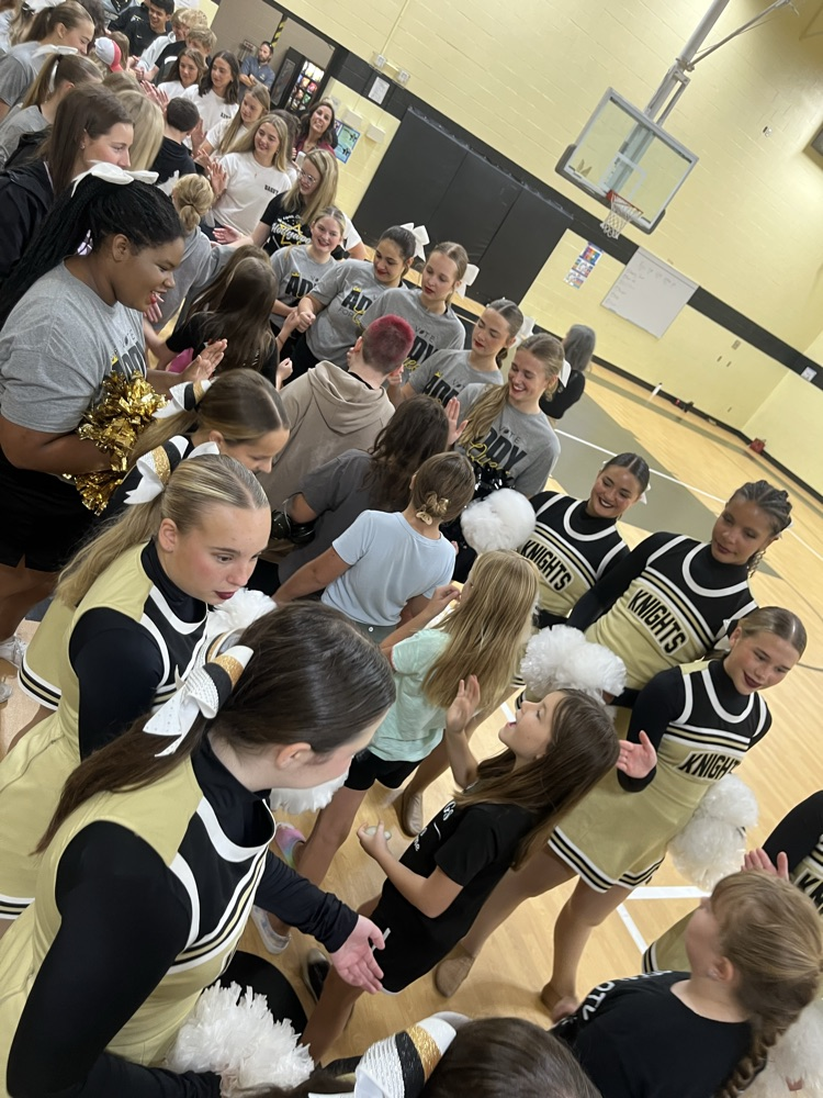 students during the assembly