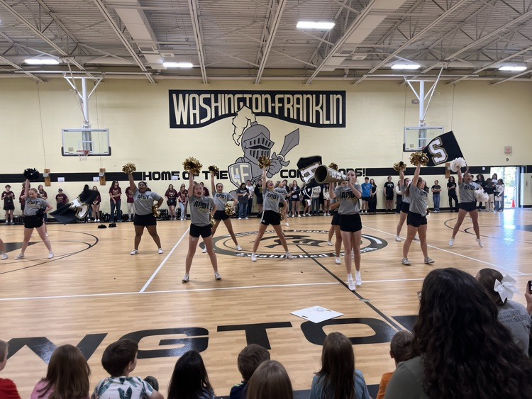 students during the assembly