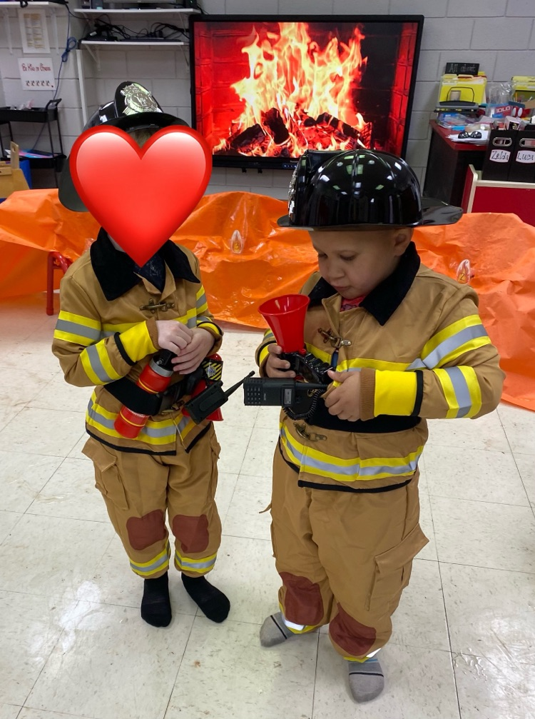 fire safety week, kids enjoying