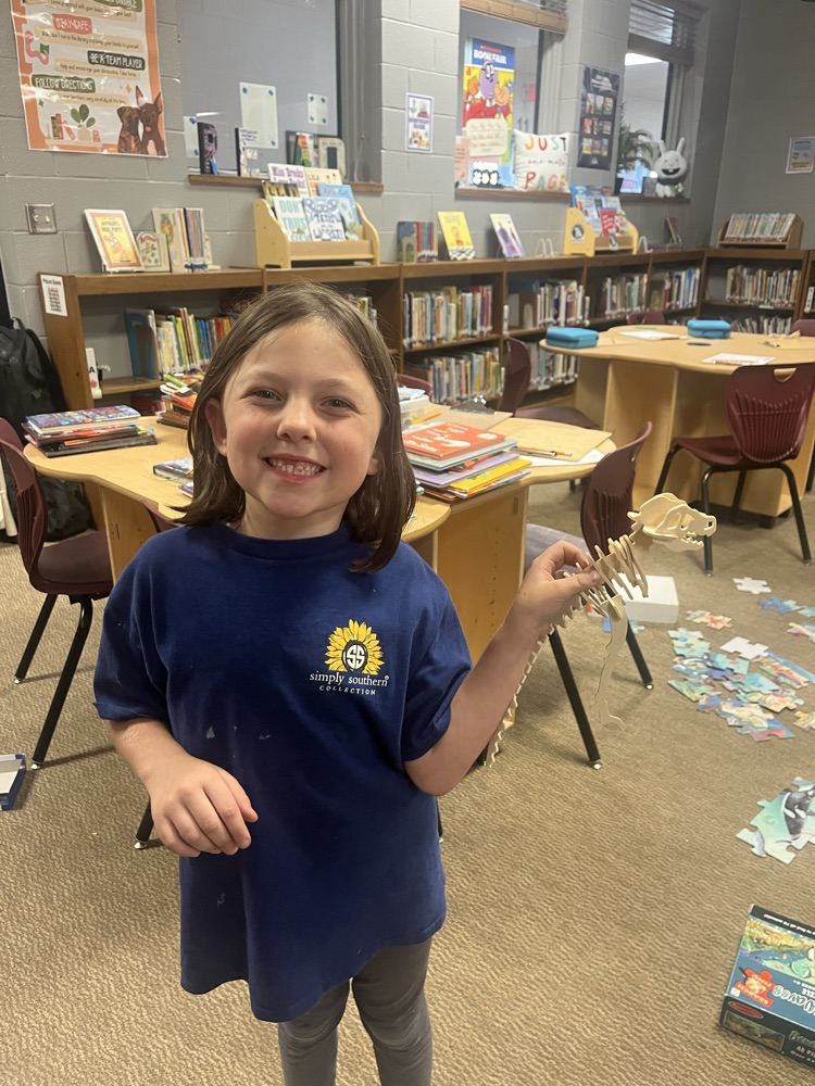 puzzle party in the library!