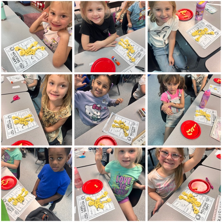 kids with Cheeto skeleton