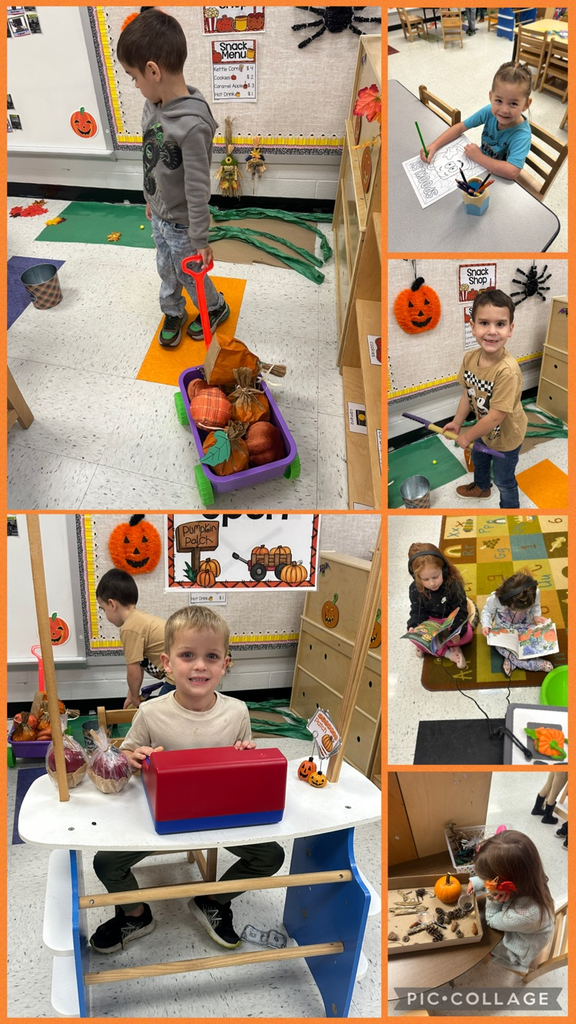 Prek station fall fun