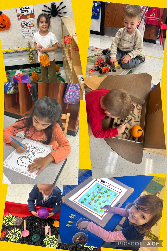 Prek station fall fun
