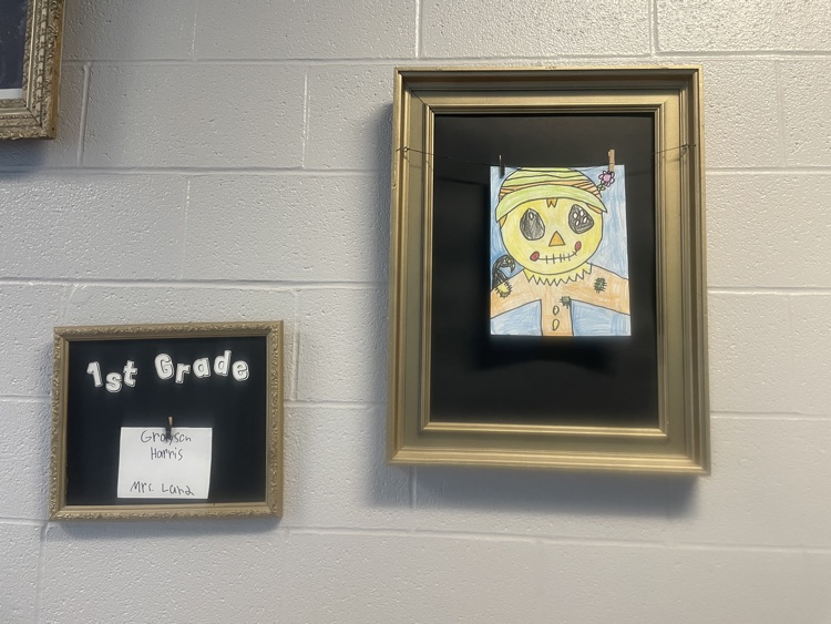 first grade scarecrow art