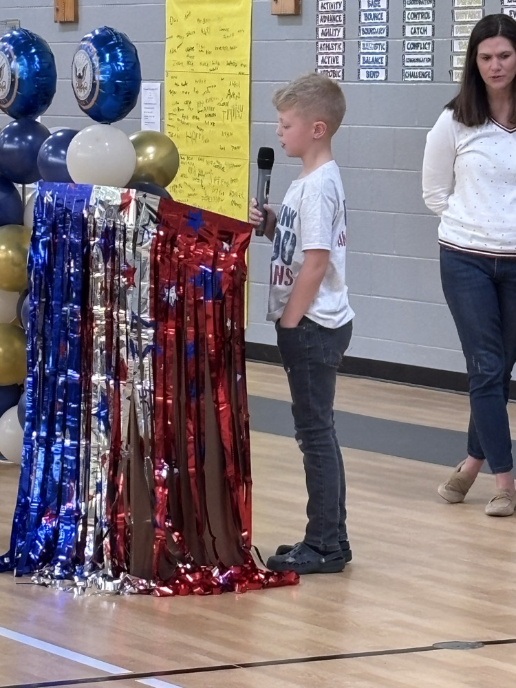 students on Veteranās Day