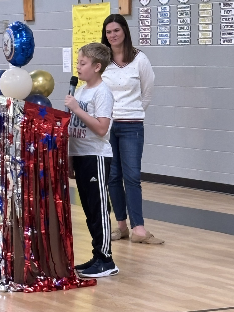 students on Veteranās Day