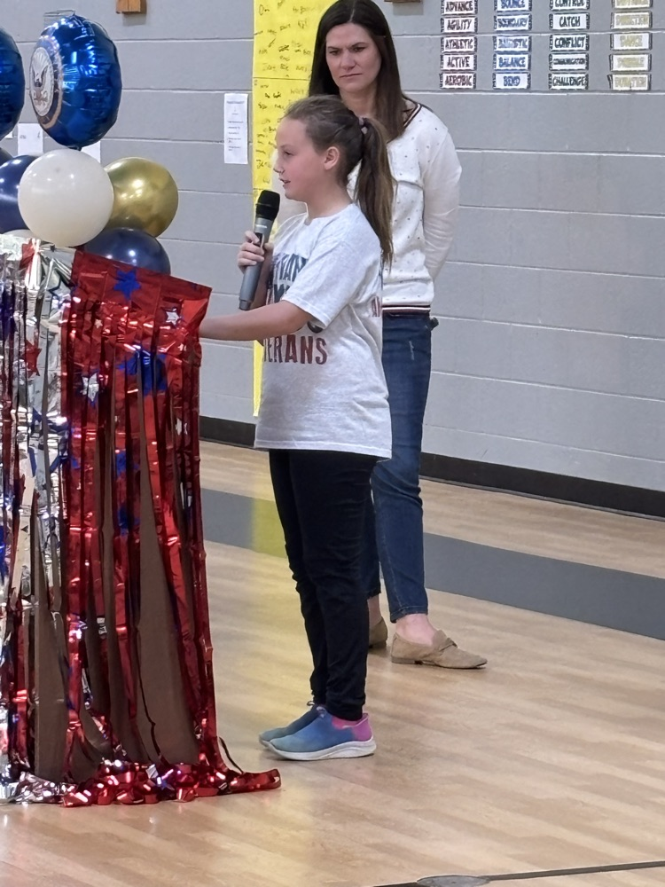 students on Veteranās Day