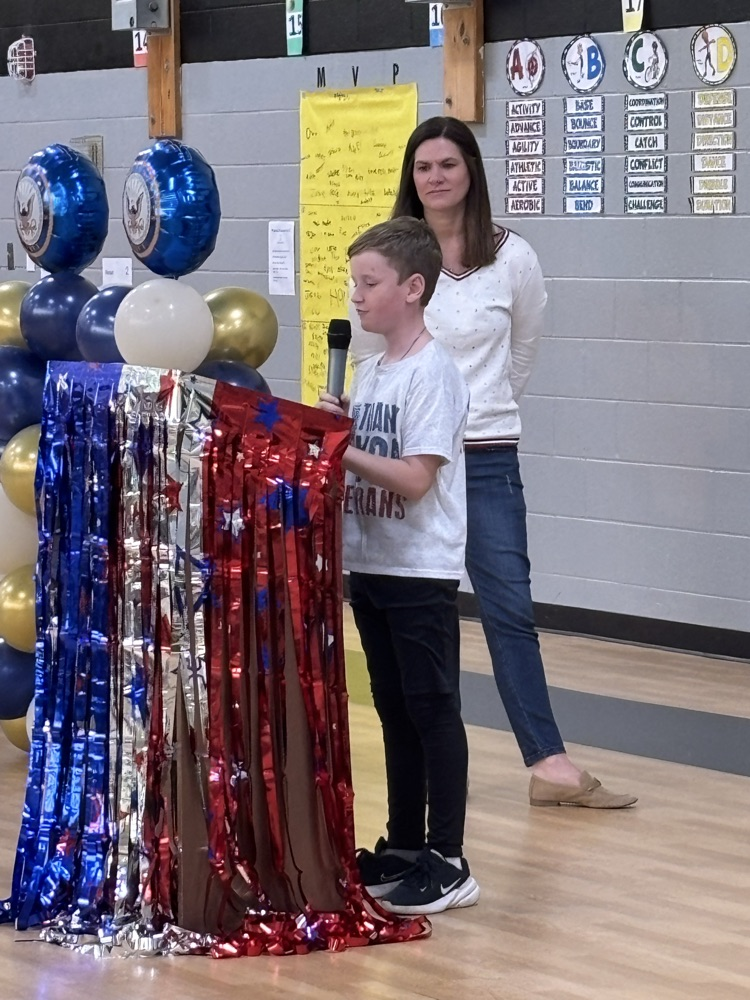 students on Veteranās Day