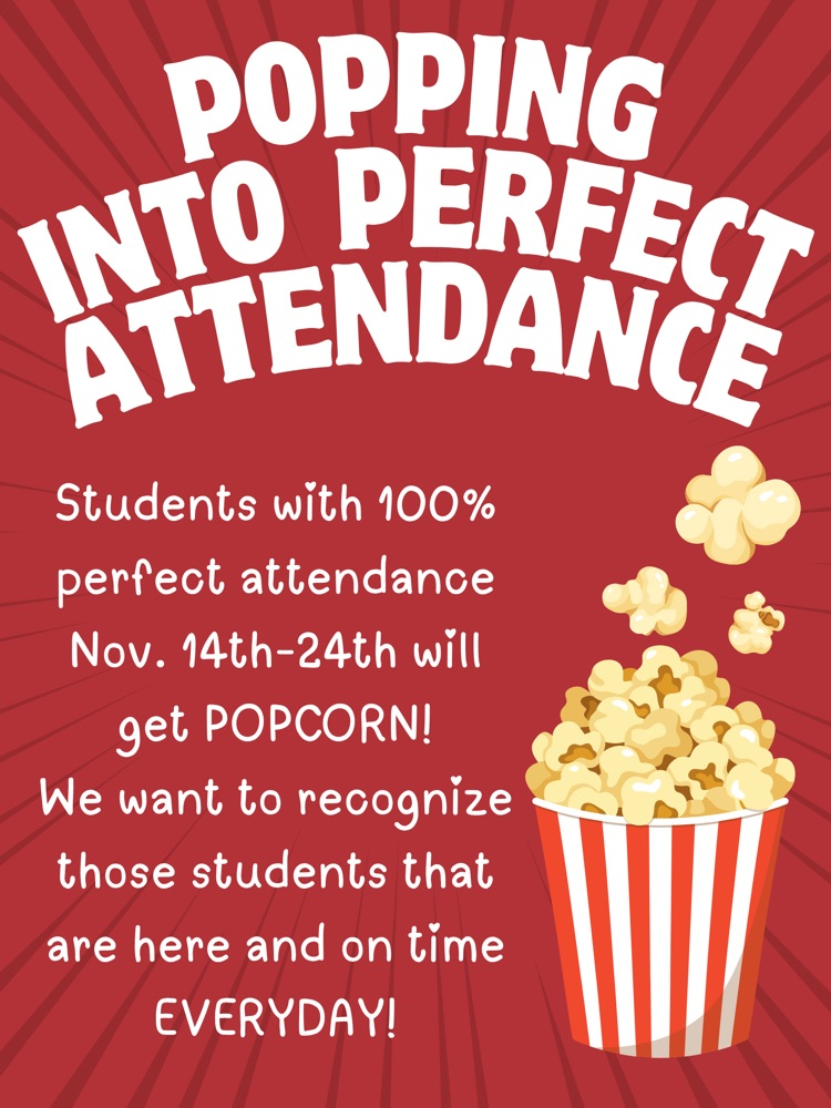 positive attendance challenge from 11/14-11/24