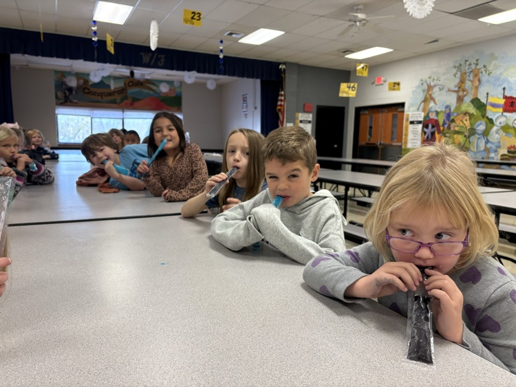 popsicle party for attendance 