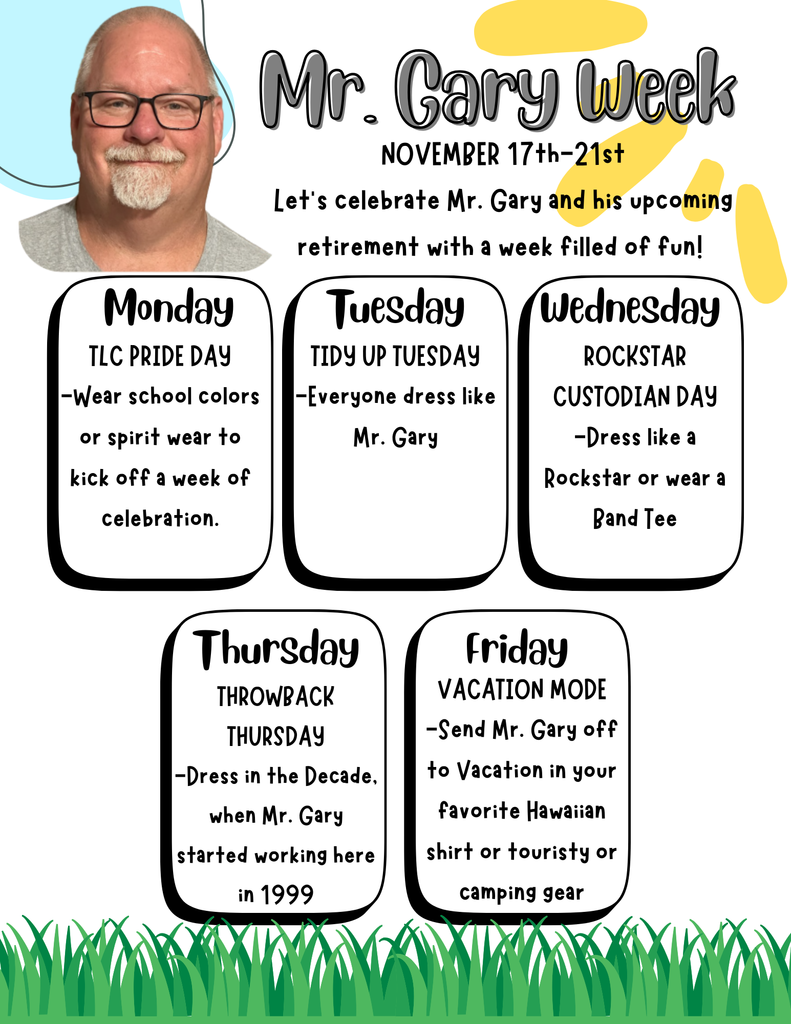 Mr. Gary Week Flyer