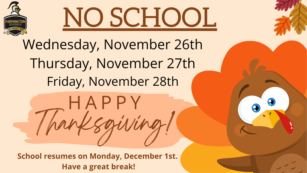 Thanksgiving Break Flyer