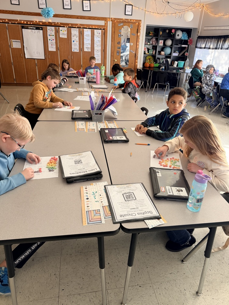 Using cereal to solve multiplication word problems!