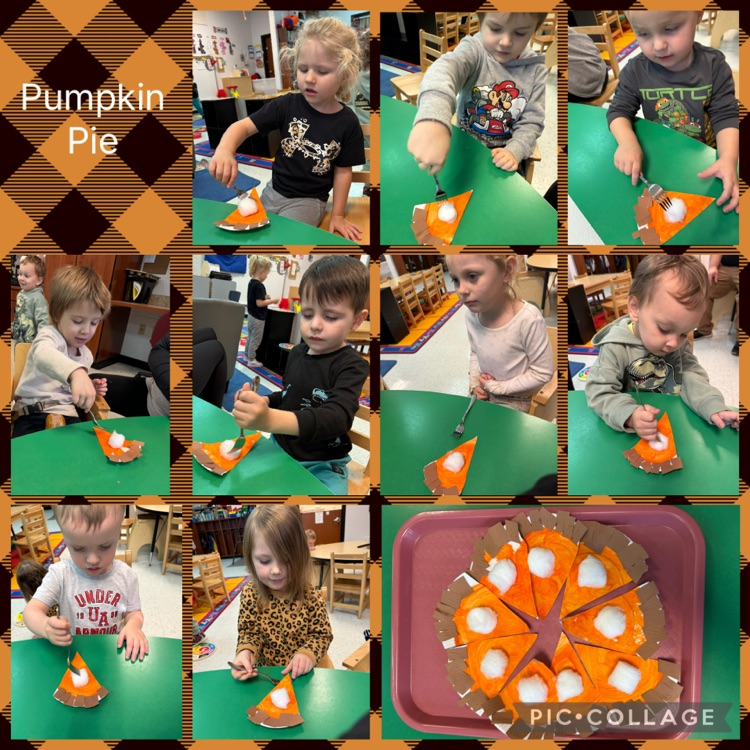  pumpkin pie fine motor crafting