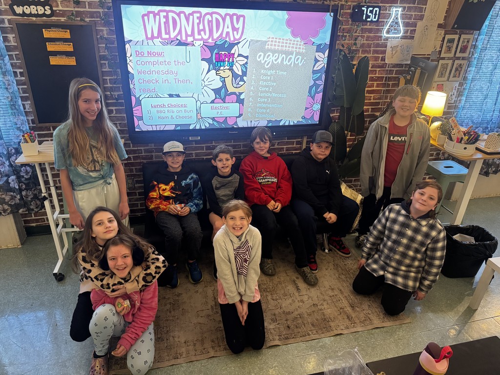 Students with perfect attendance