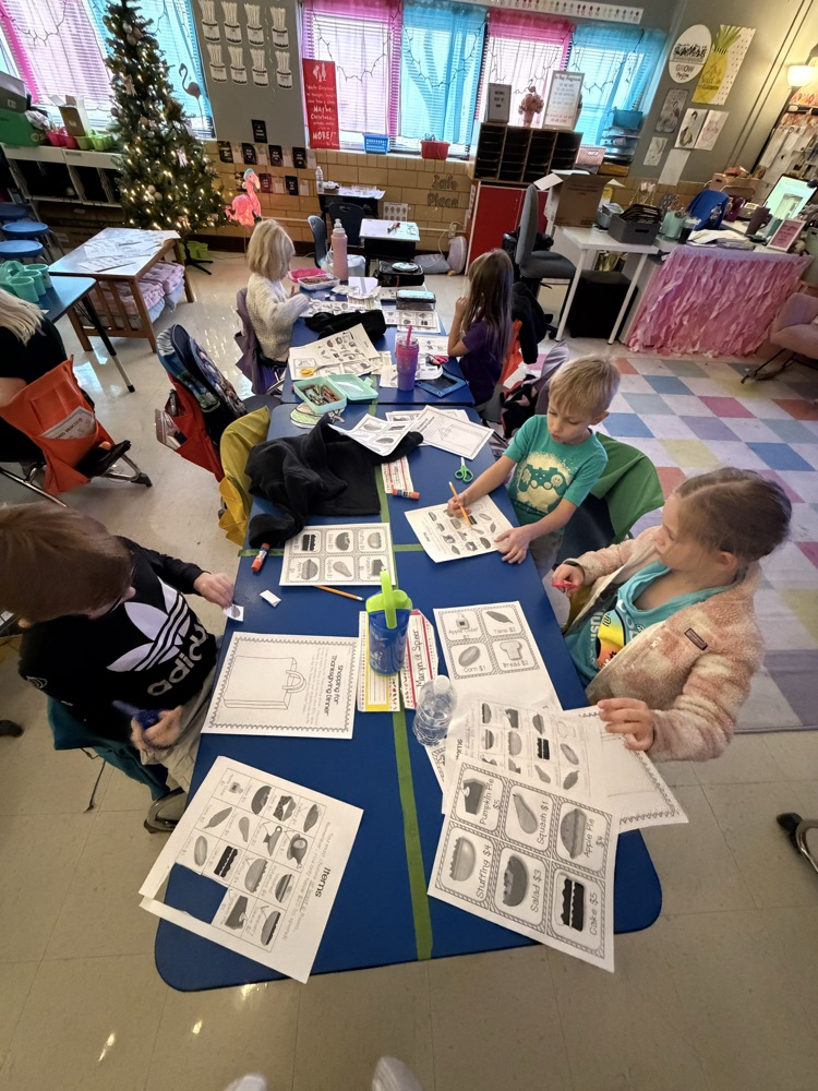 thanksgiving math activity in first grade 