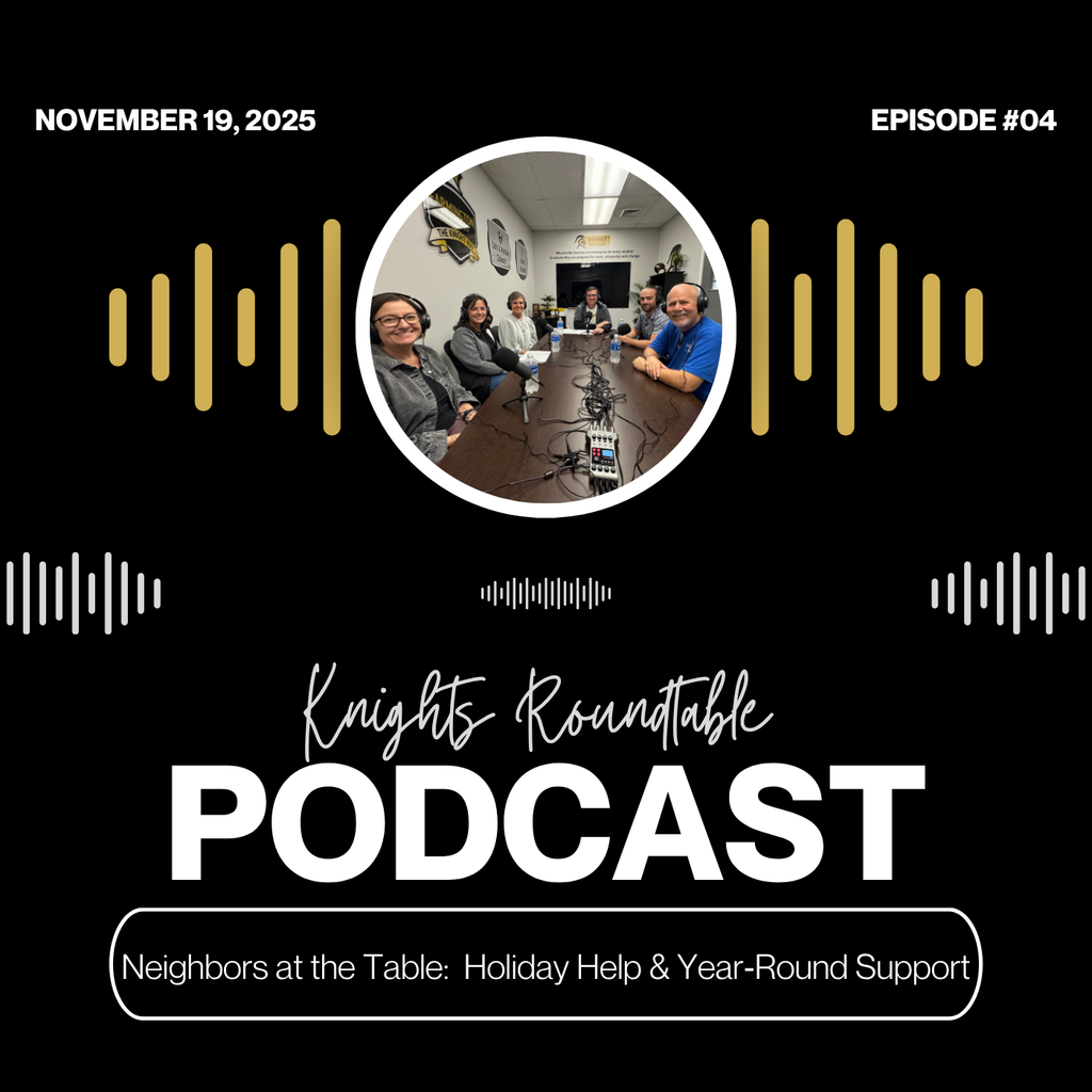 podcast participants sitting at the table