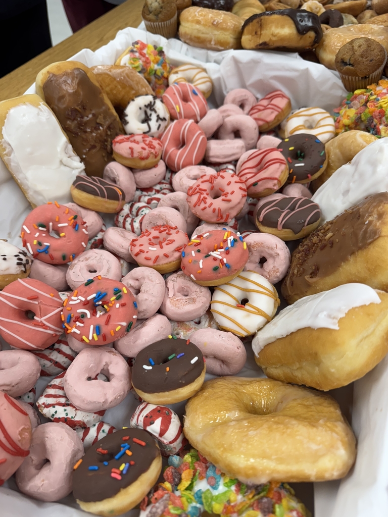 Staff breakfast provided by Team Dream parents. 