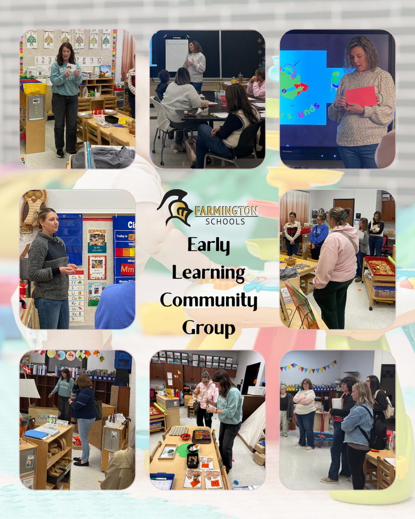 collage of participants at the early learning meeting