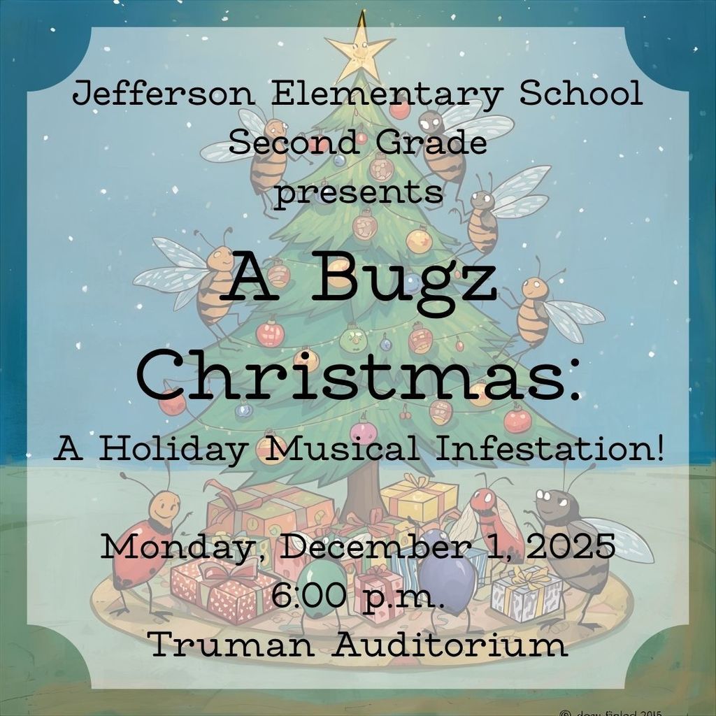 A Bugz Christmas Monday, Dec. 1 at 6:00 at Truman Auditorium