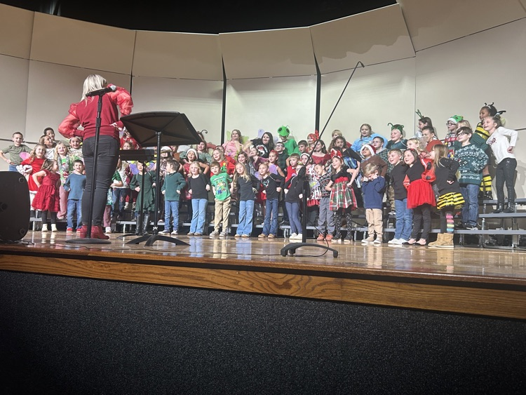 Second Grade Christmas concert